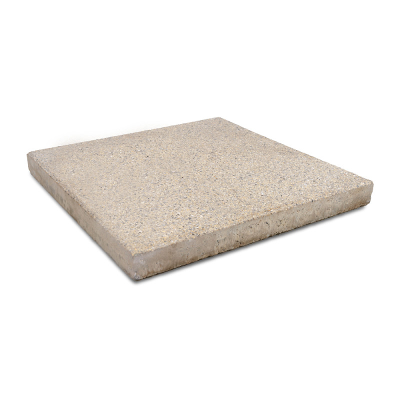 Dalle de terrasse gris clair 40 x 40 x 3,7 cm COBO GARDEN