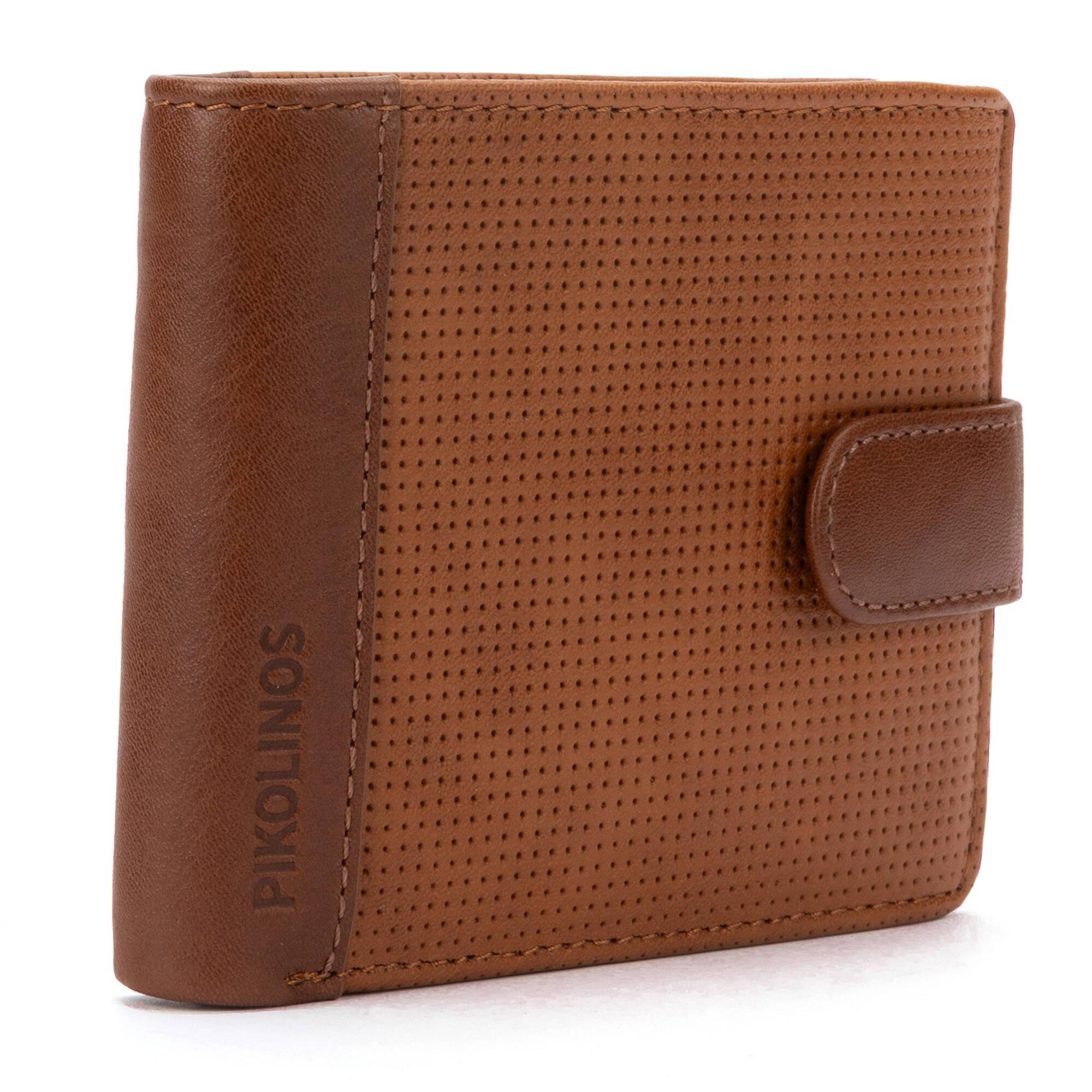 PALOMARES - Cartera de piel para hombre