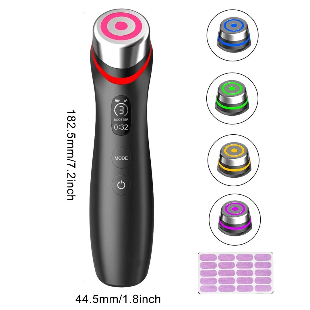 Ventryn 6-in-1 Total Care LED Therapy Skin Rejuvenation Device Face