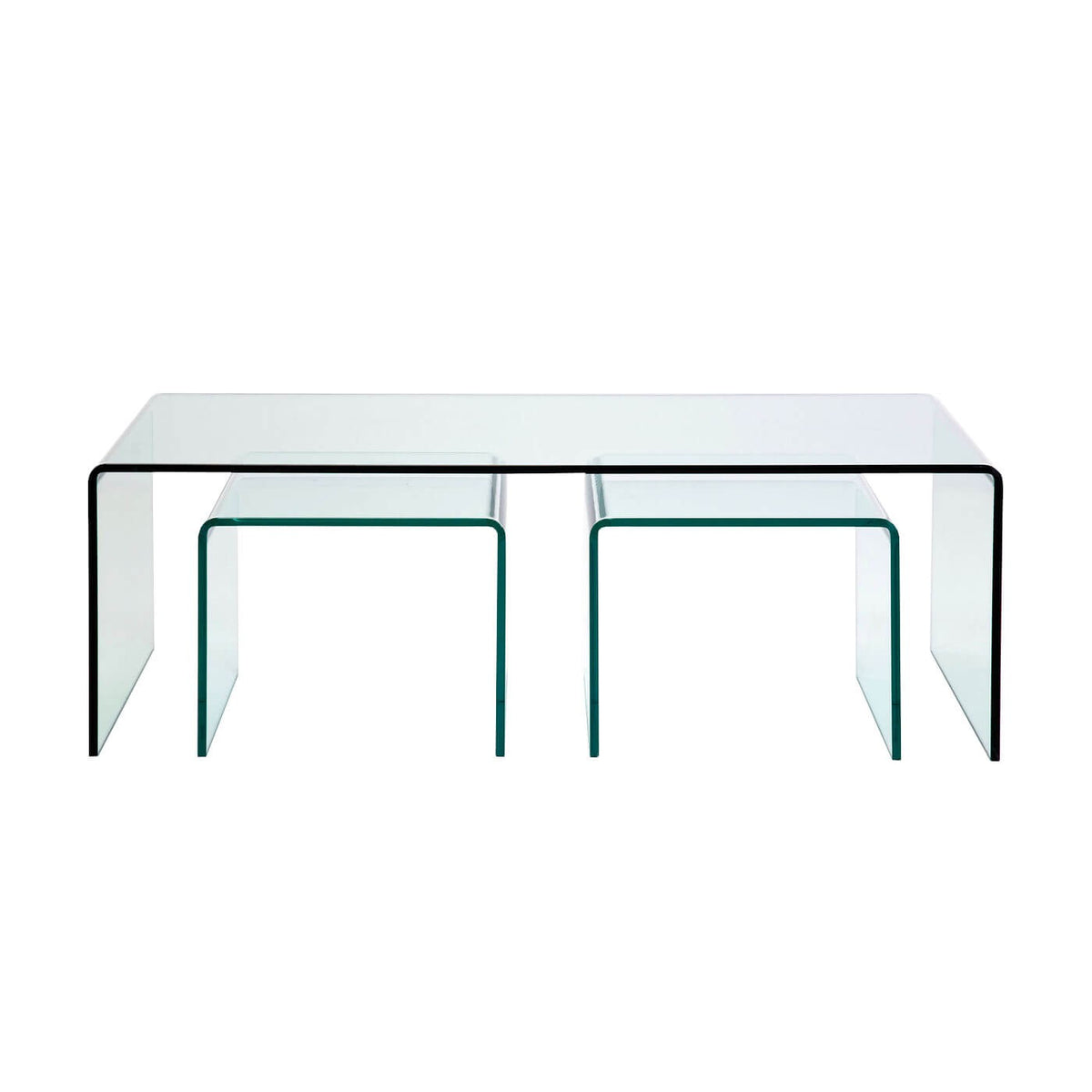 Kare Design Salontafel Visible Clear (3/Set)