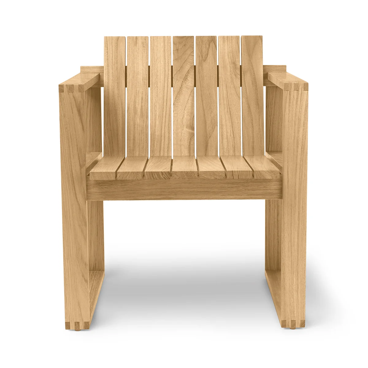 Carl Hansen - BK10 Gartenstuhl, Teak unbehandelt