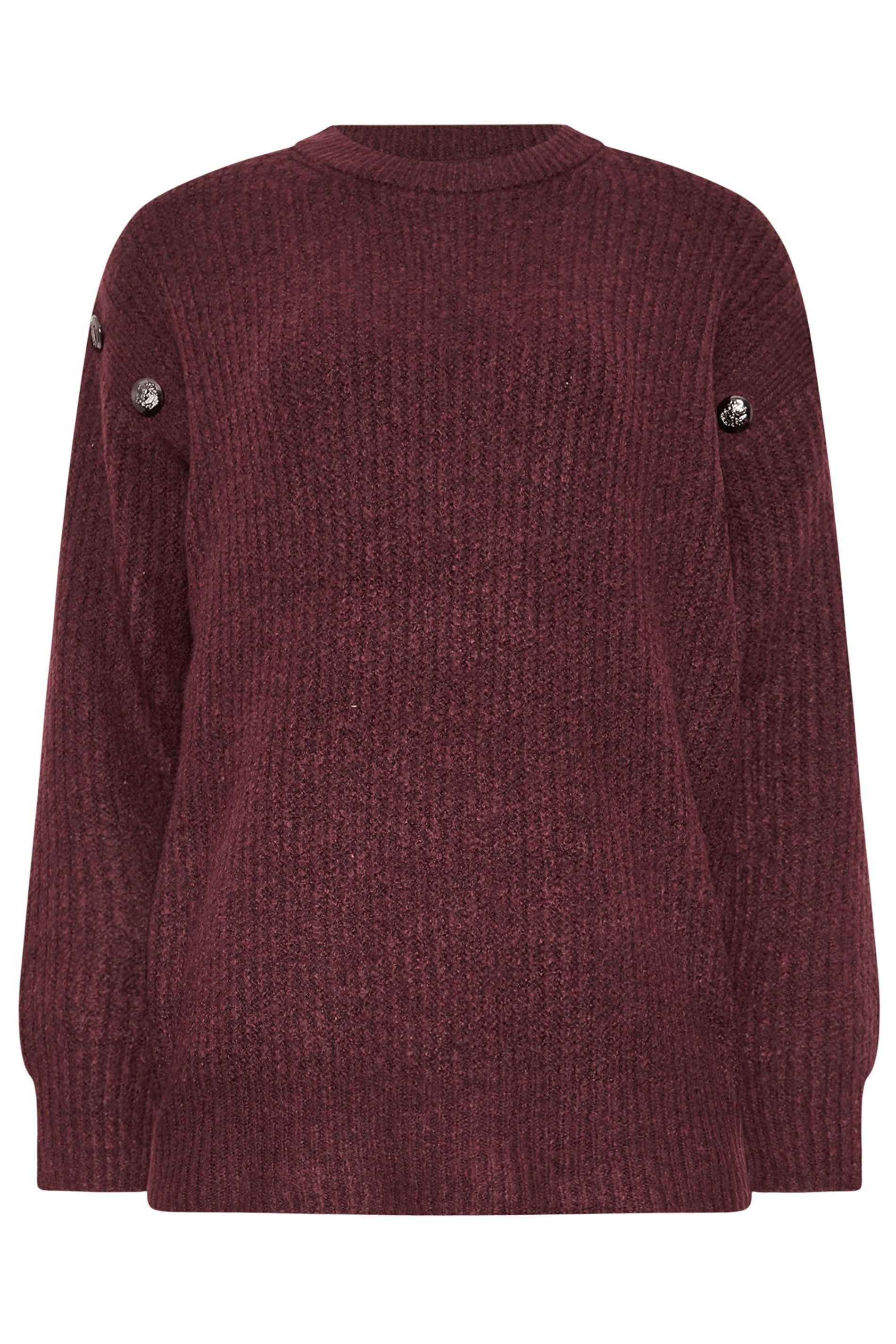 Long Tall Sally Tall Button Jumper