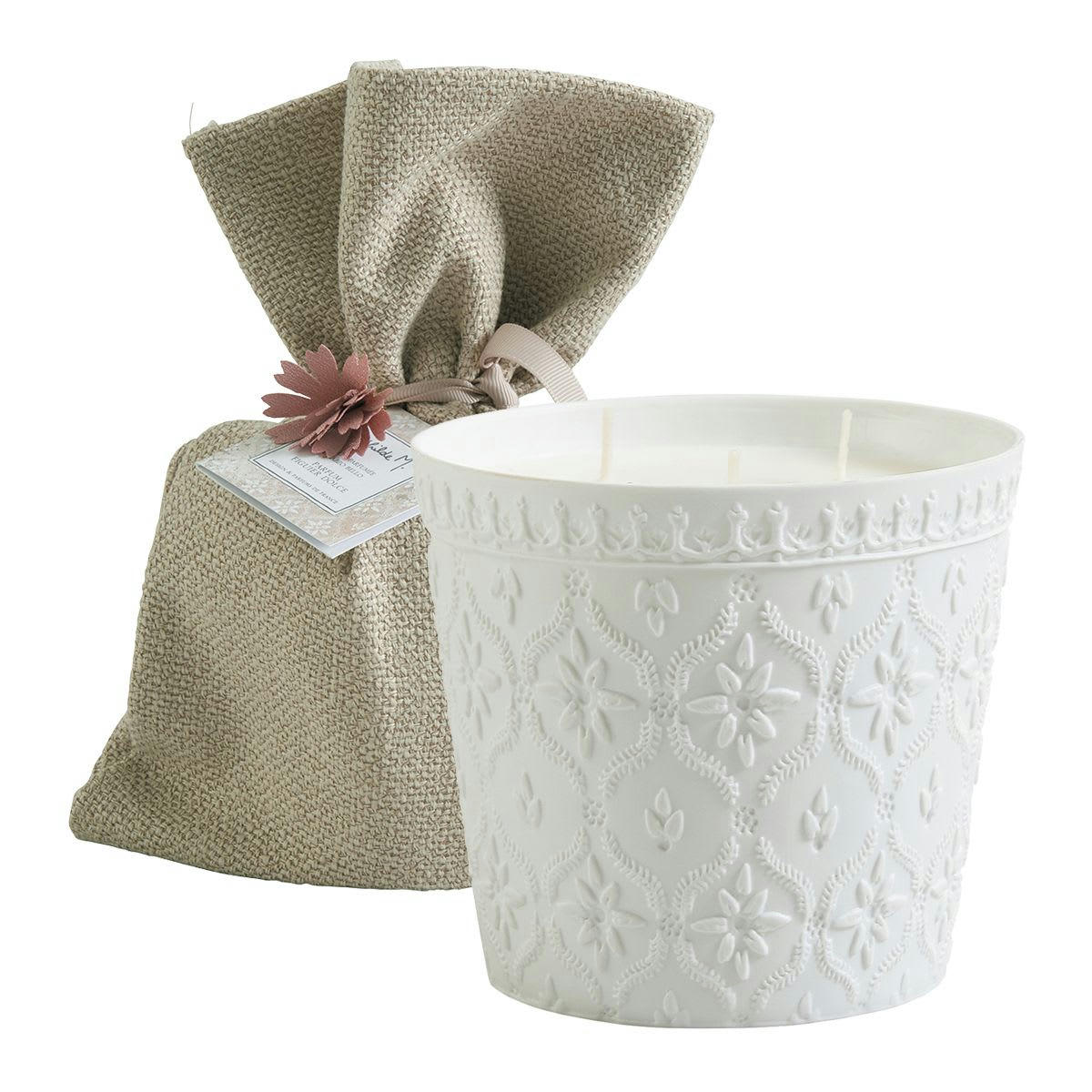 - Bougie 3 mèches - Figuier Dolce