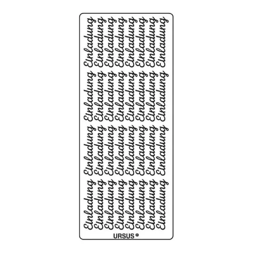 Sticker 5er-Set Stickers
