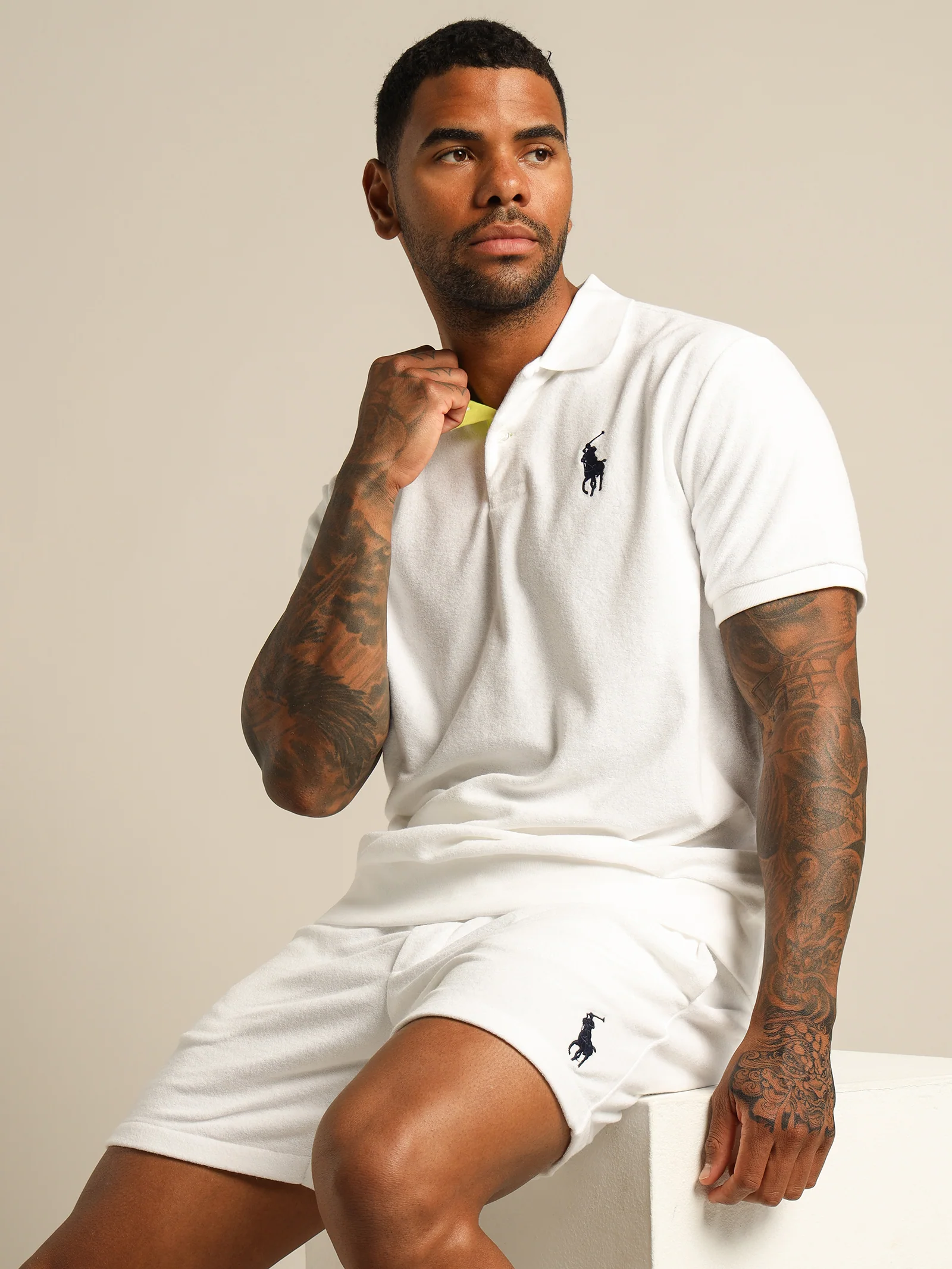 Australian Open Terry Knit Polo Shirt
