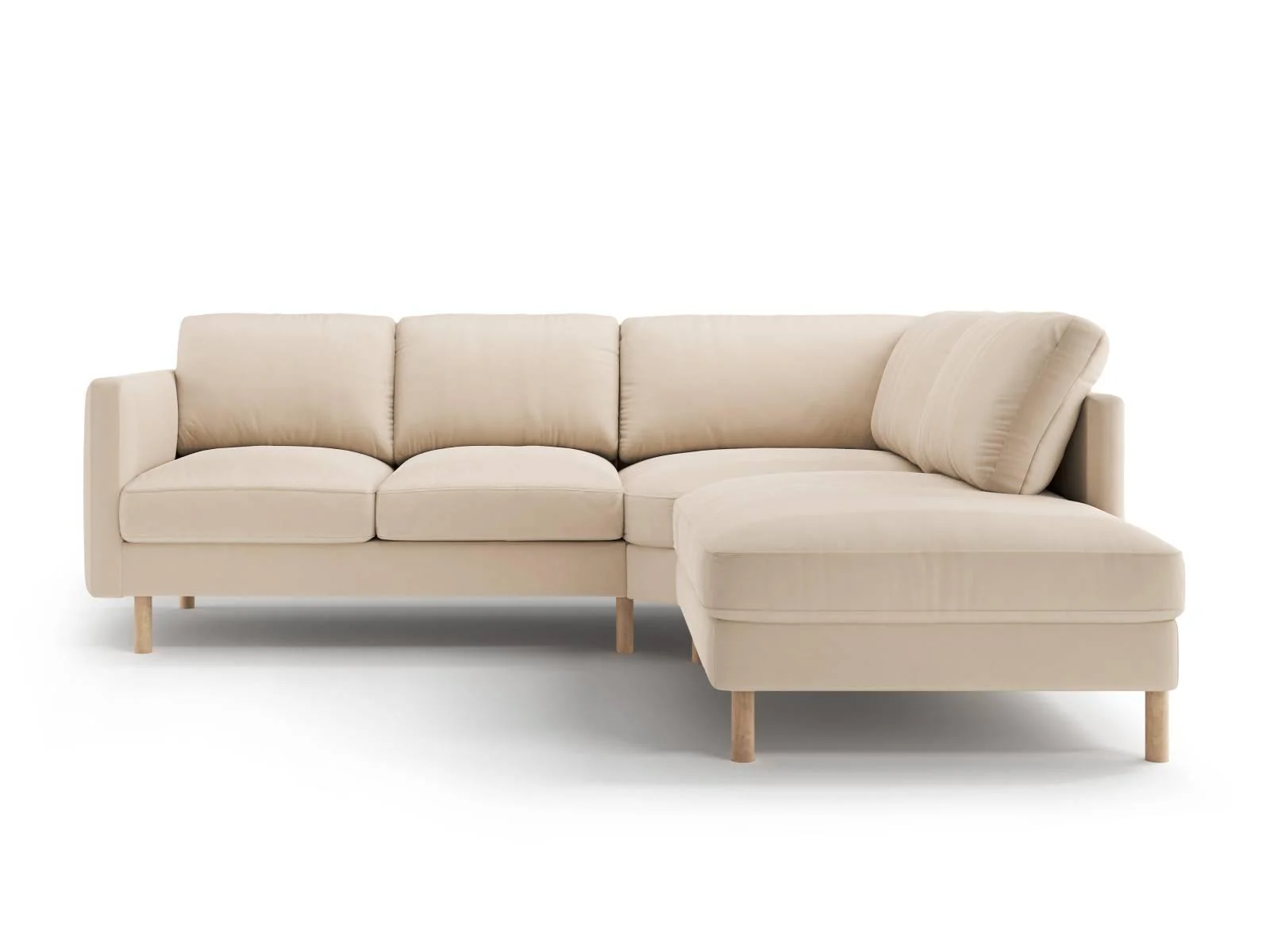 Hoekbank Eden rechts velvet