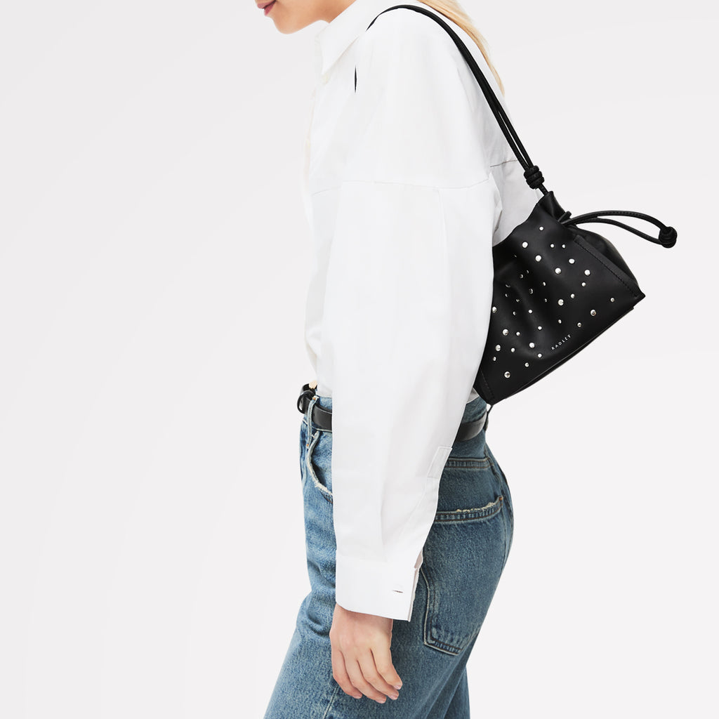 The Roxburgh - Small Drawstring Shoulder Bag