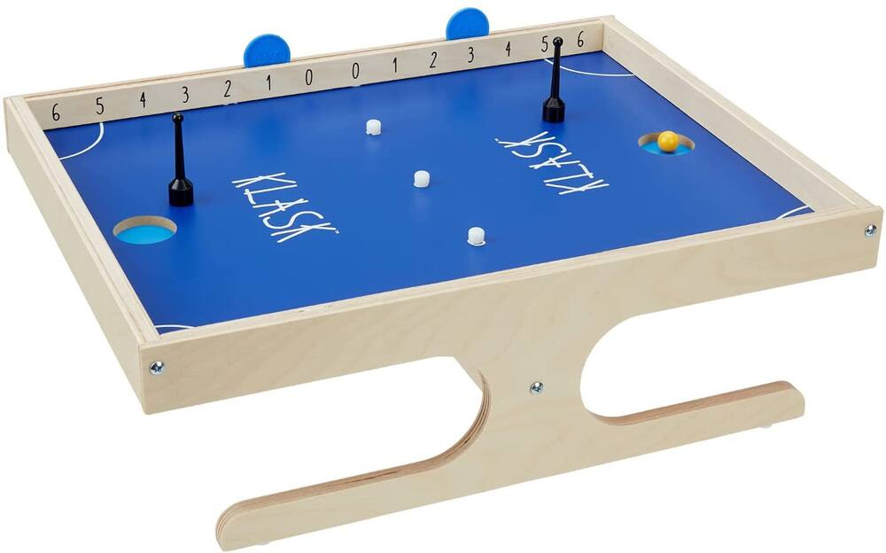 KLASK Magnetic Award-Winning Foosball/Hockey Party Game of Skill, 2-Players, Age 8+