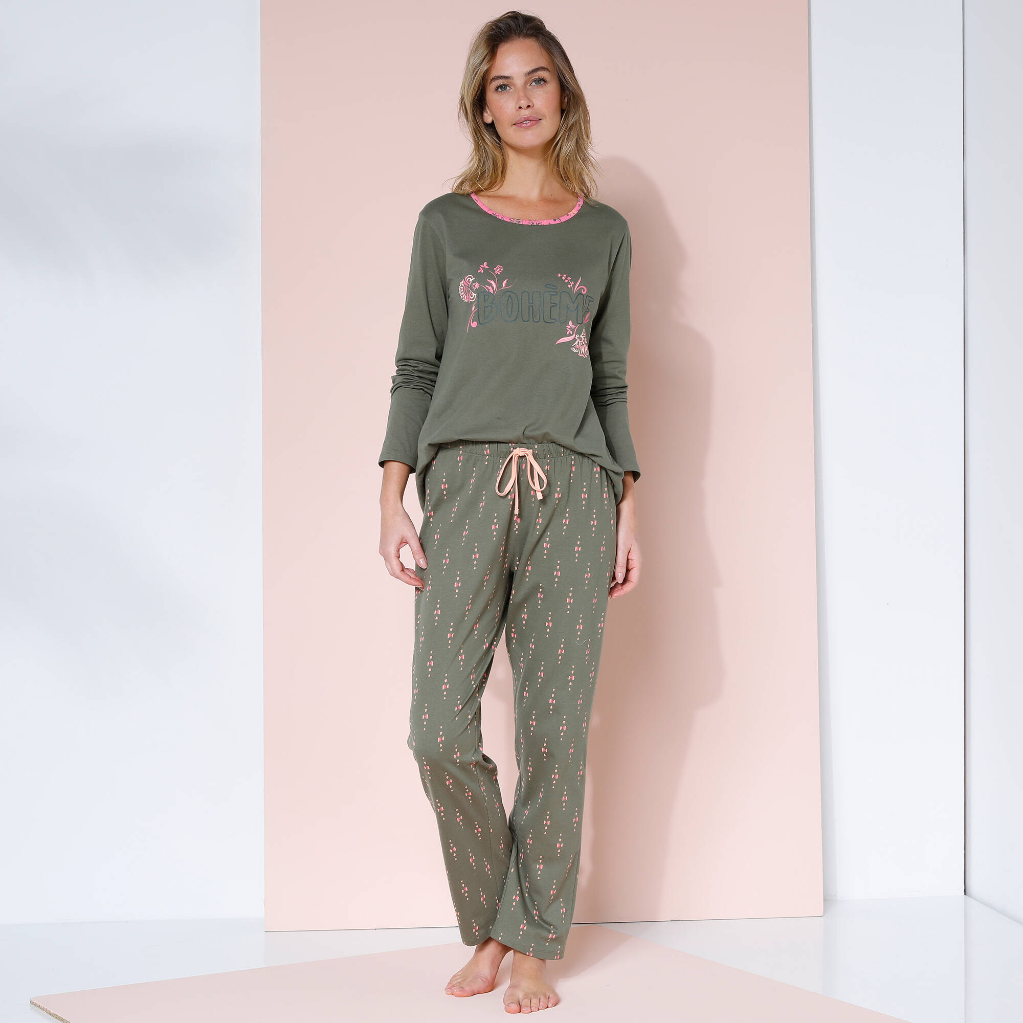 Pantalon pyjama imprimé "Bohème"