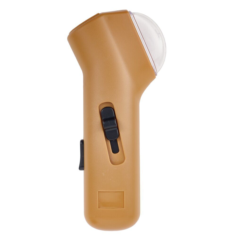 Lance-friandise plastique gris L17cm (2 modèles gris ou orange)
