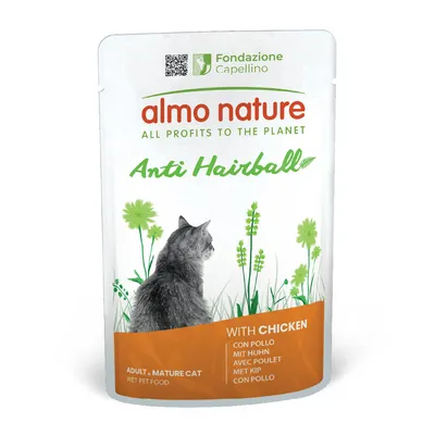 Almo Nature Holistic Anti-Hairball Pouches 70g
