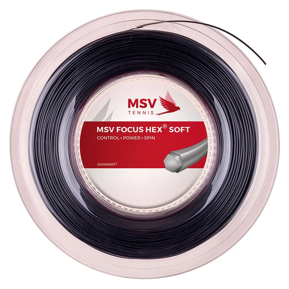 Msv Tennis Focus HEX Soft 200 m tennis reel string