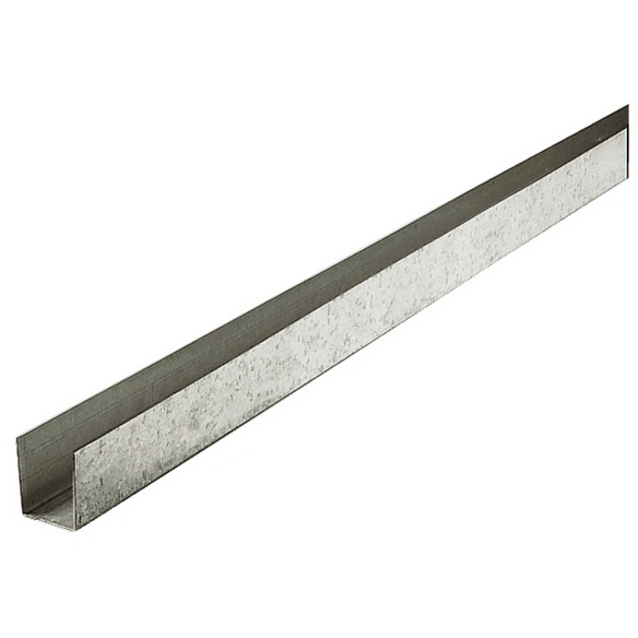 Profil, Verzinkter Stahl, BxHxL: 28 mm x 27 mm x 3000 mm