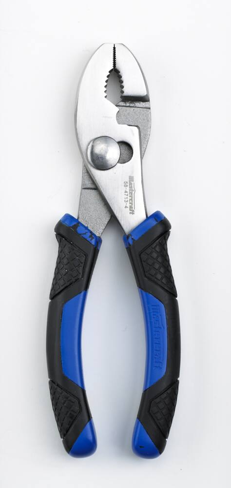Mastercraft Slip Joint Pliers, Micro Chrome Finish, High Carbon Steel, Assorted Length