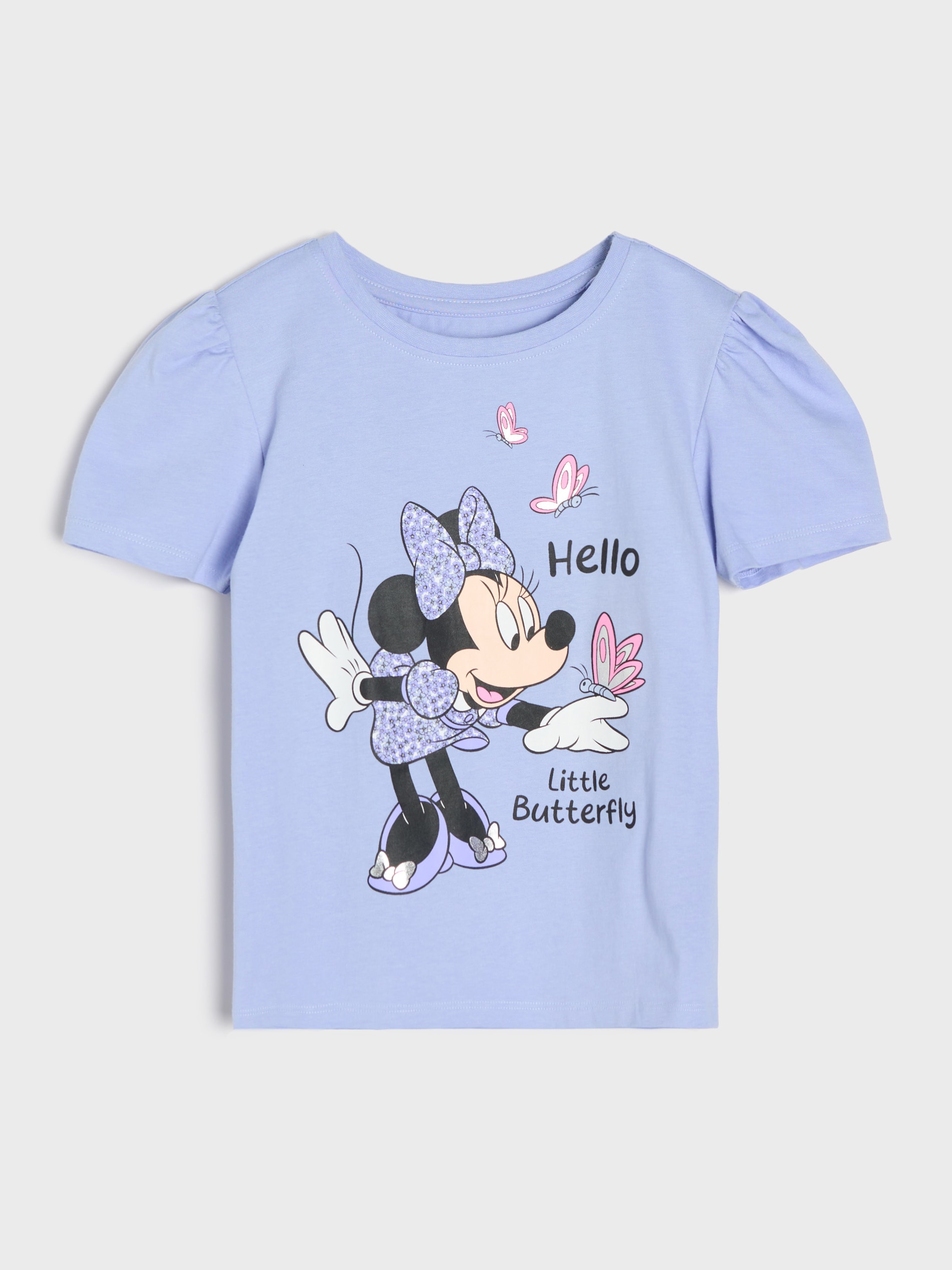 Bawełniana koszulka z nadrukiem Minnie Mouse