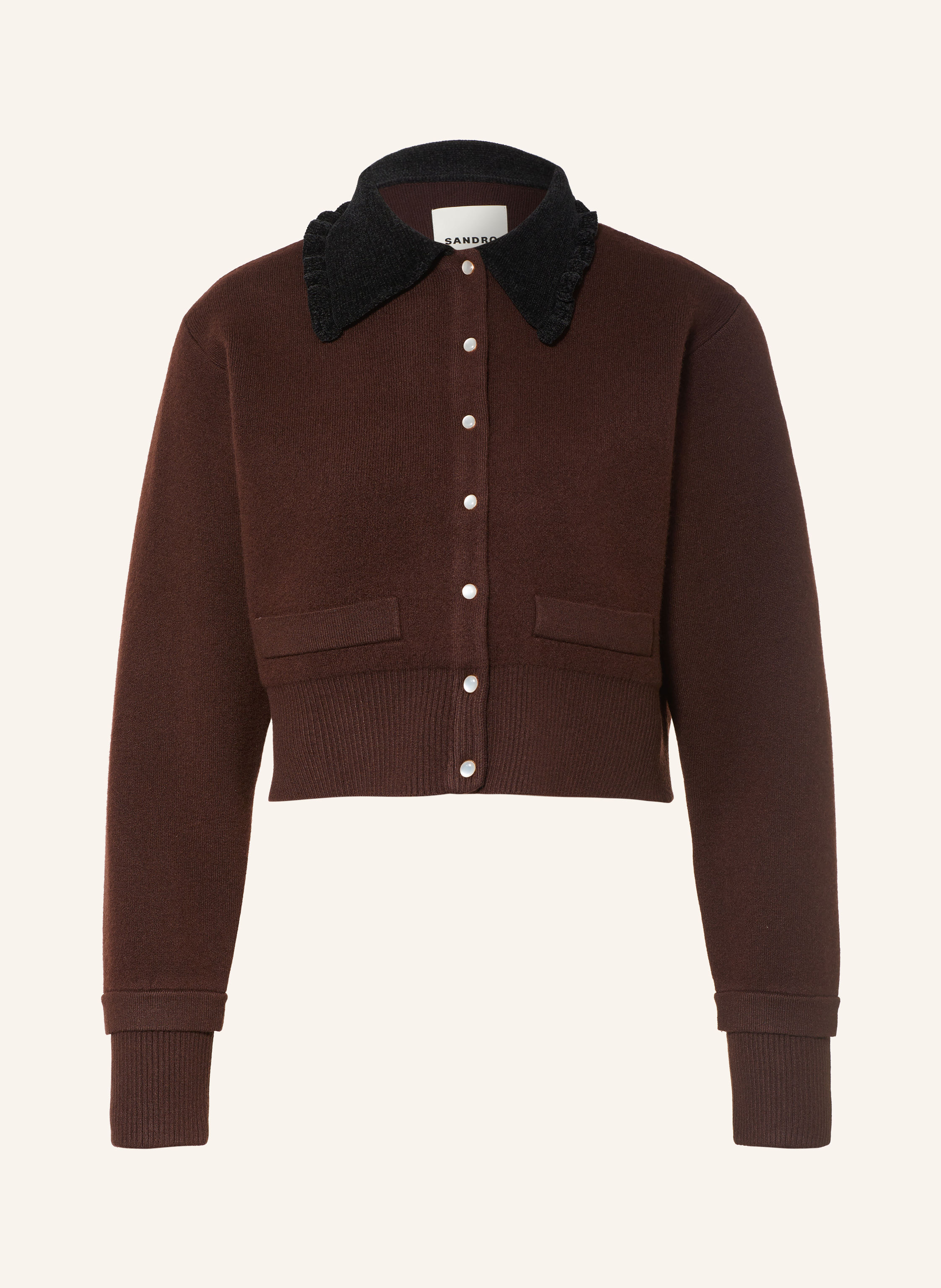 SANDRO Strickjacke
