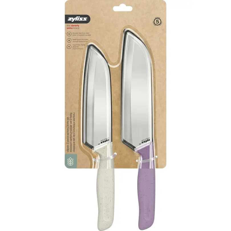 Santoku-Messer 2er-Set Classic