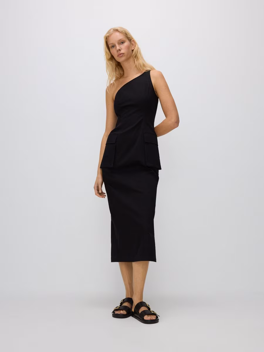 Dress With Cargo Pockets