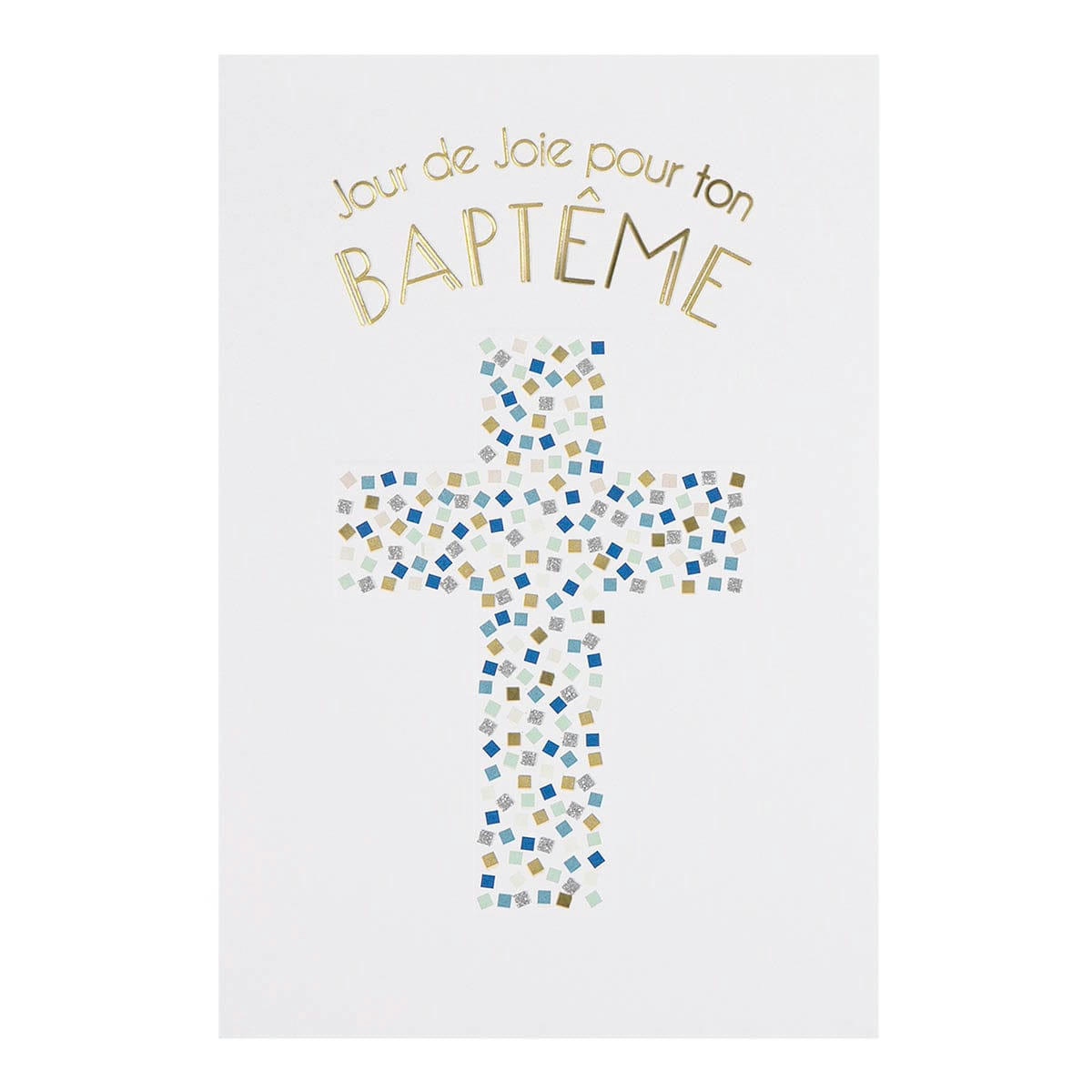 - Carte Baptême Croix