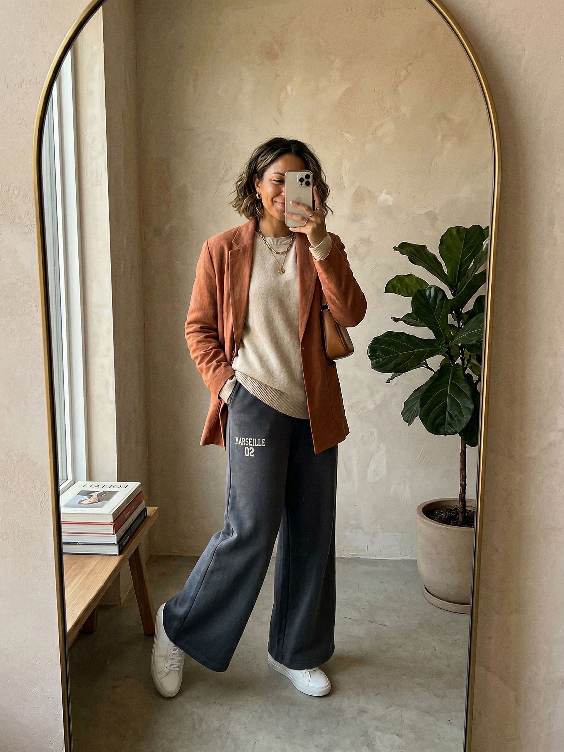 Spodnie dresowe wide leg
