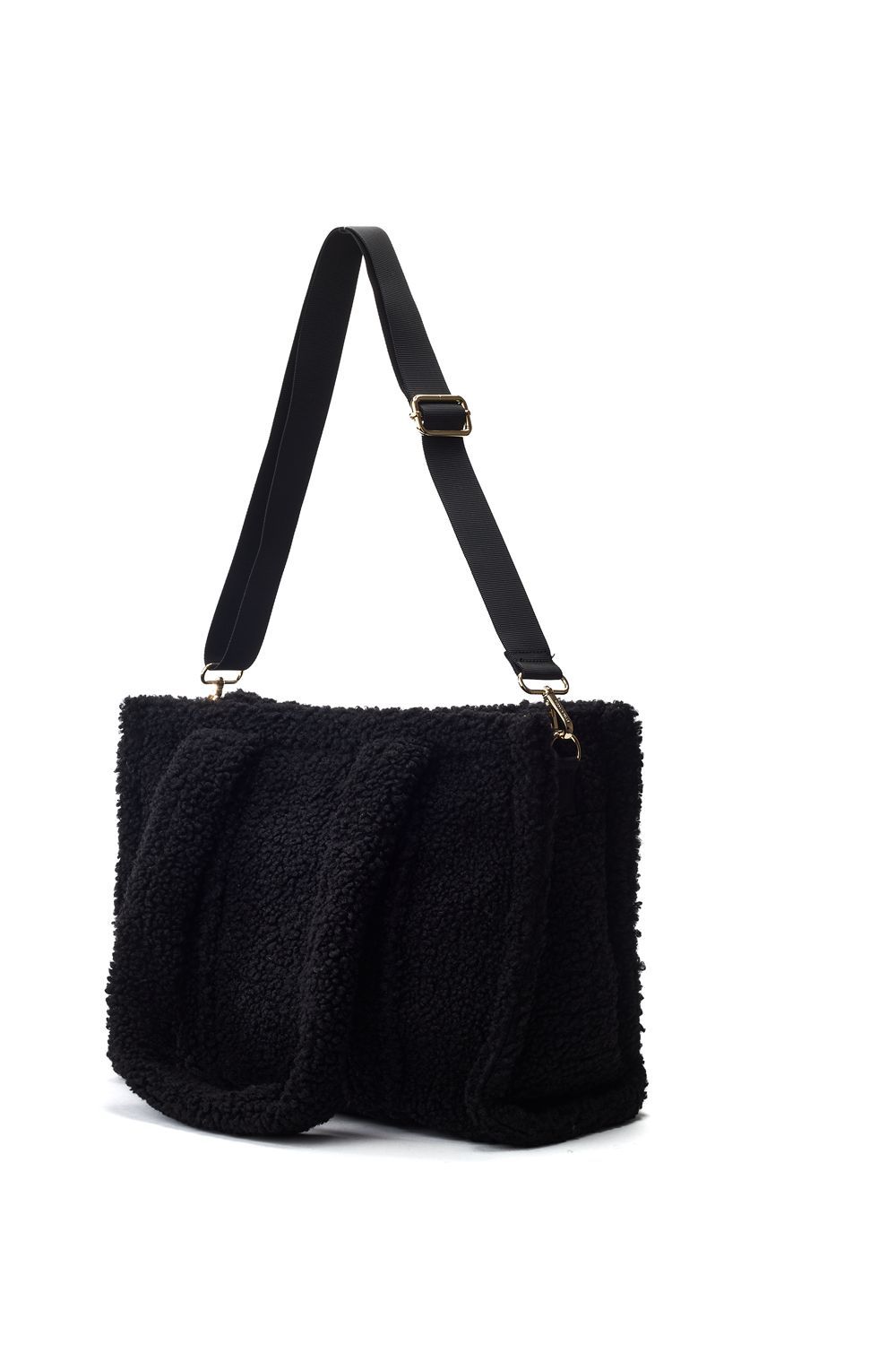 Moda In Pelle Jemima Bag' Faux Fur Shoulder Bag