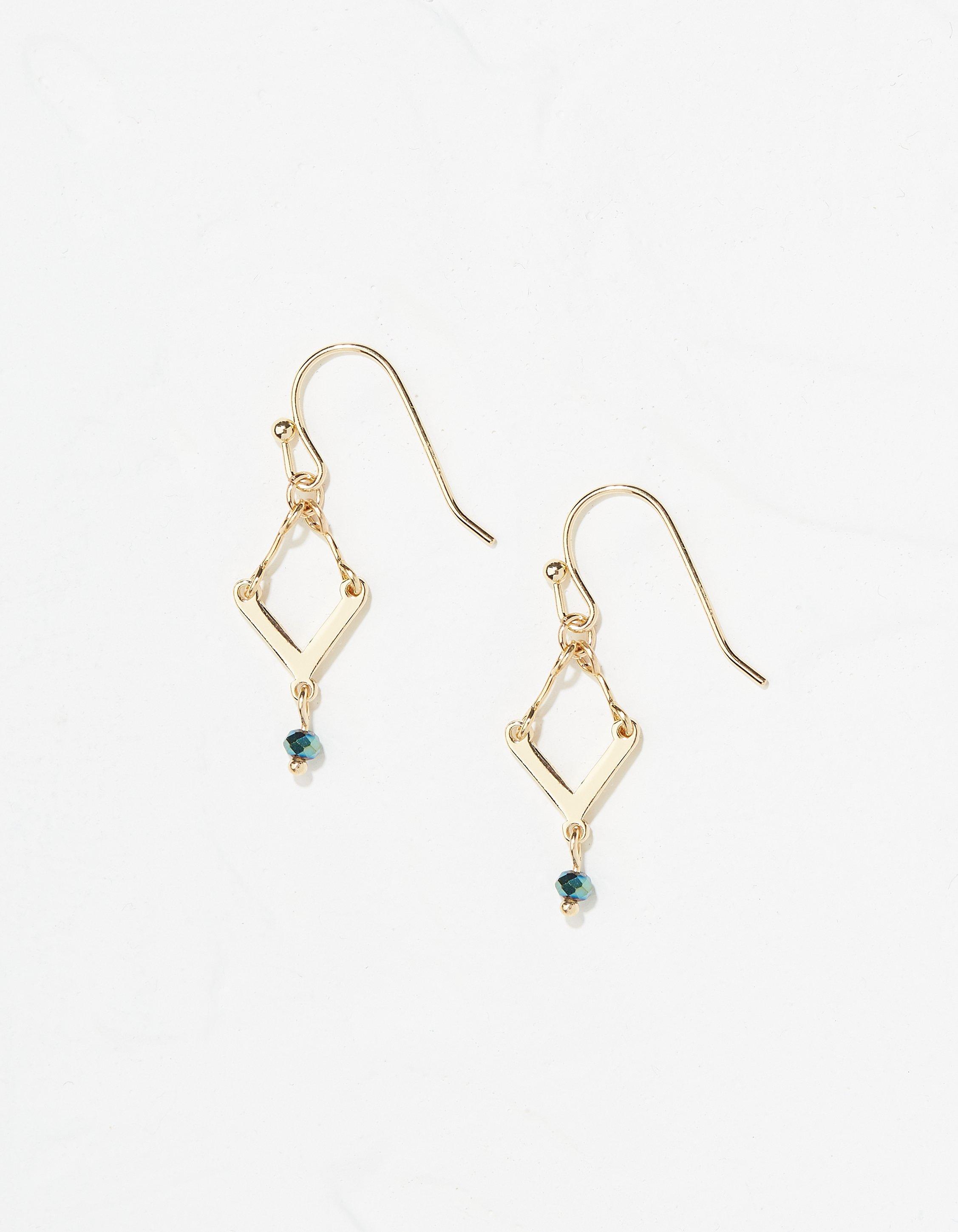 Diamond Drop Earrings