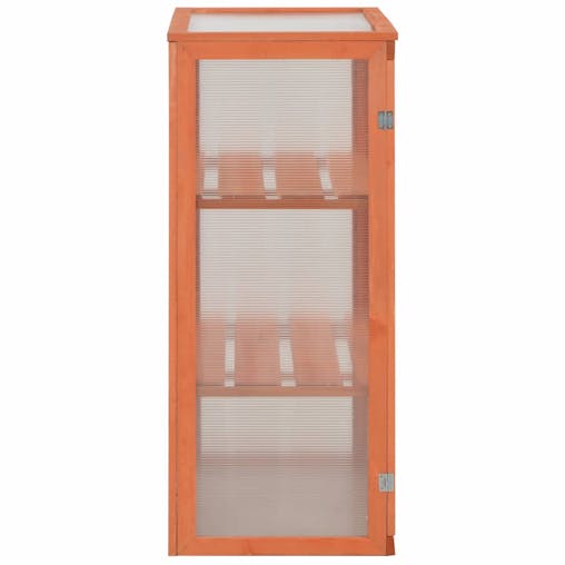 NNEVL Greenhouse Wood 75x47x109 cm
