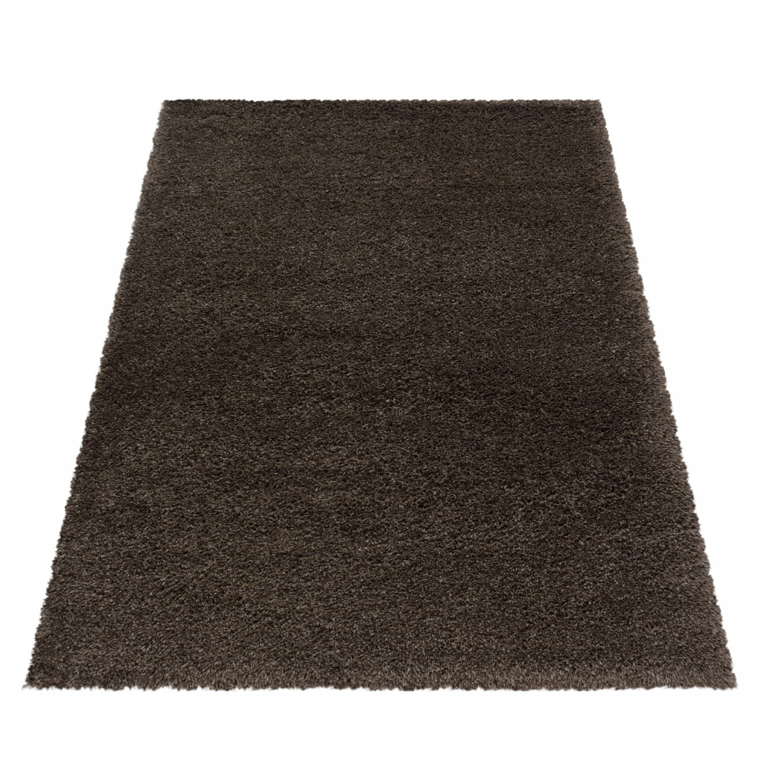 Dywan shaggy Fluffy Super Soft brązowy 280 cm x 370 cm