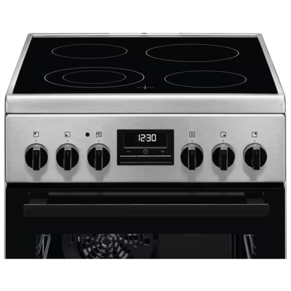 Kuchnia ceramiczna ELECTROLUX LKR540266X czarno srebrna 50 cm