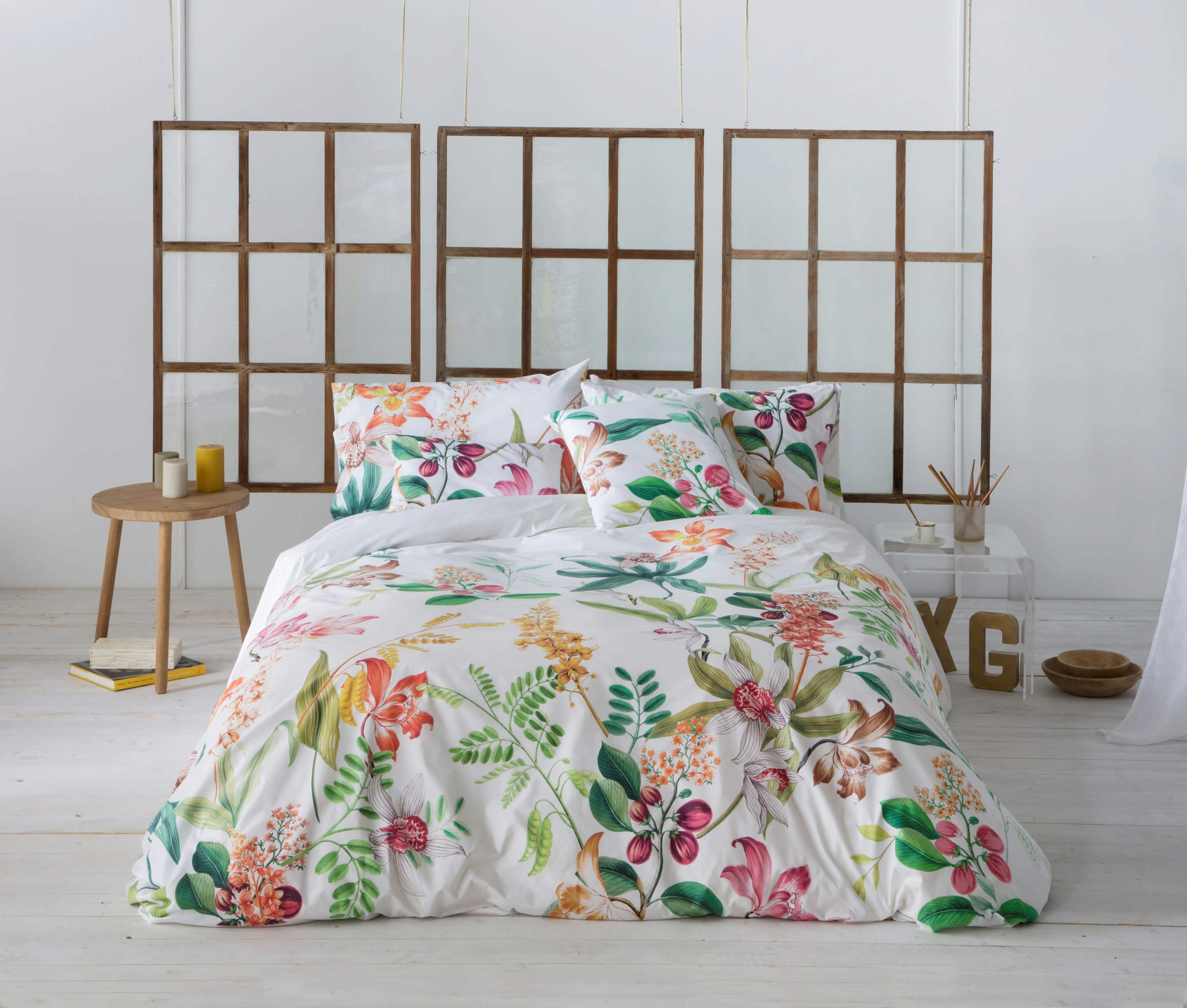 CIRCINUS - Housse de couette imprimé en percale Coton Multicolore 220x220 cm
