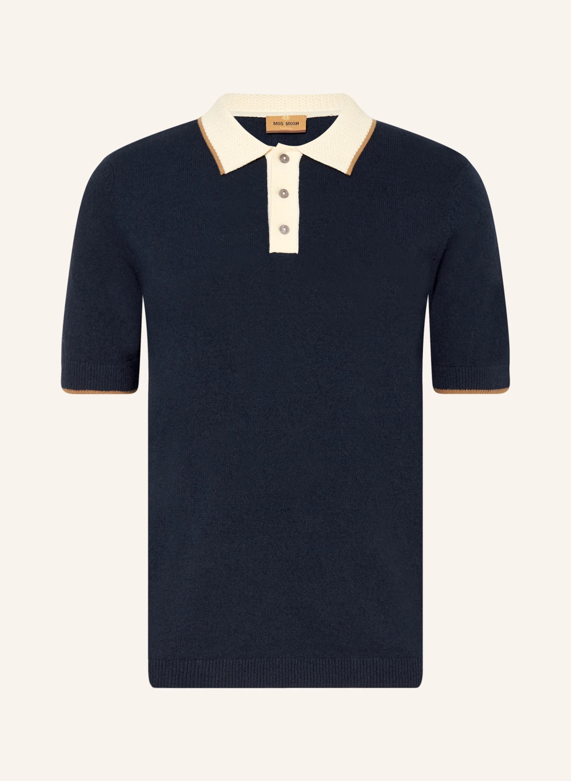 MOS MOSH Gallery Strick-Poloshirt MMGFRANCESCO Regular Fit