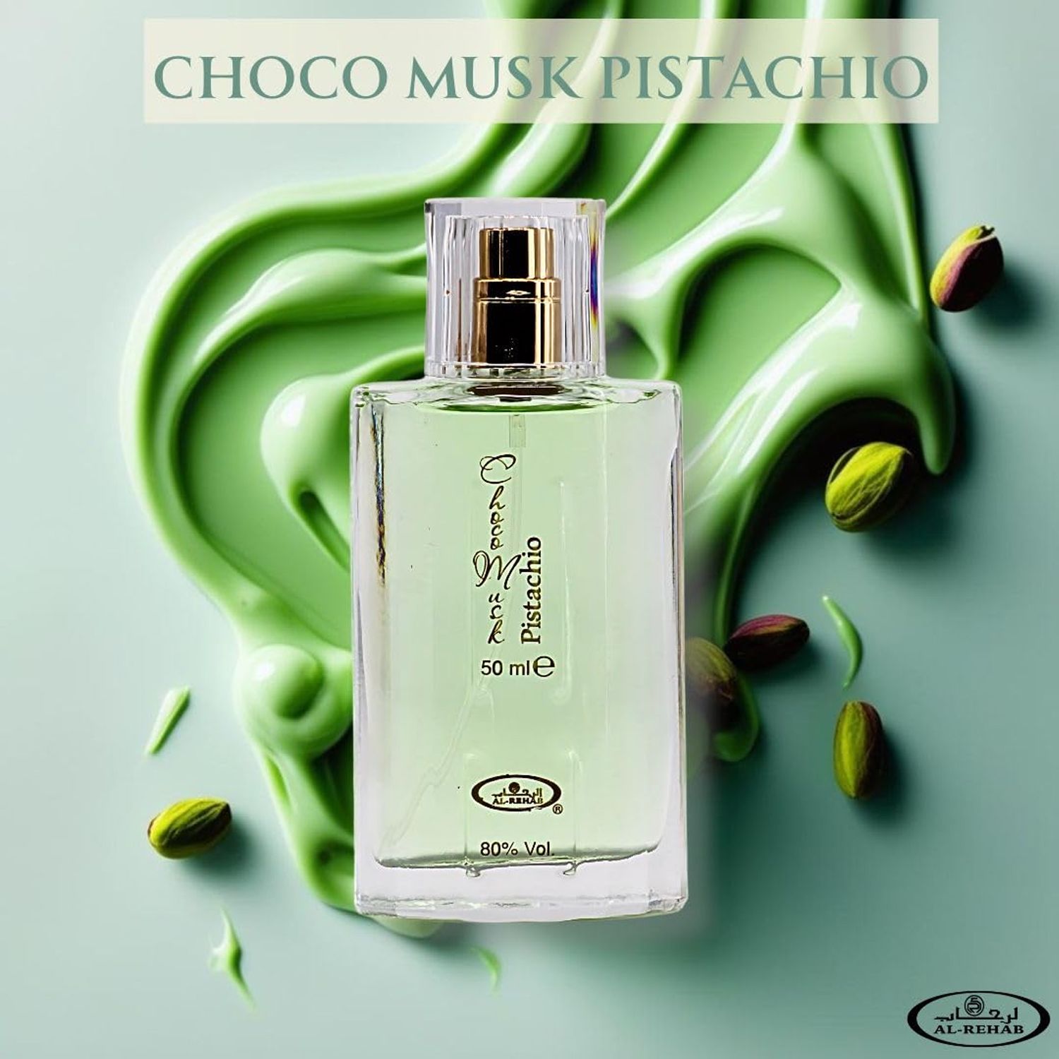 al rehab crown perfumes Choco Musk Pistachio 50ml EDP