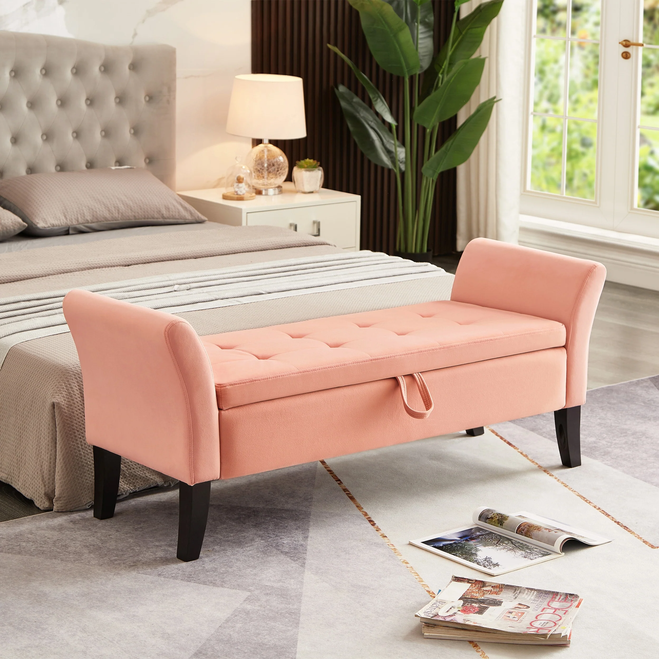 51.5 Bed Bench with Storage