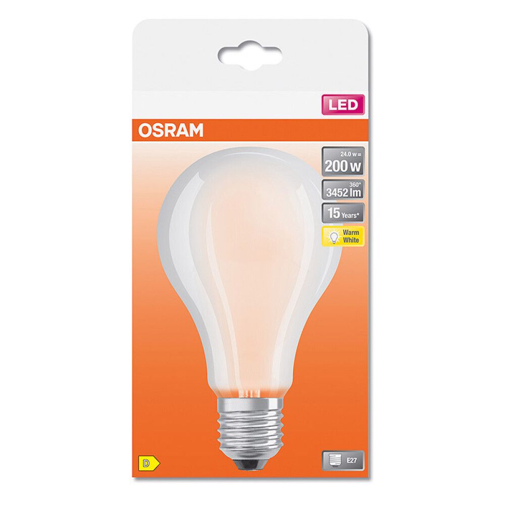 LYSPÆRE OSRAM LED CLASSIC 2700K E27 24W