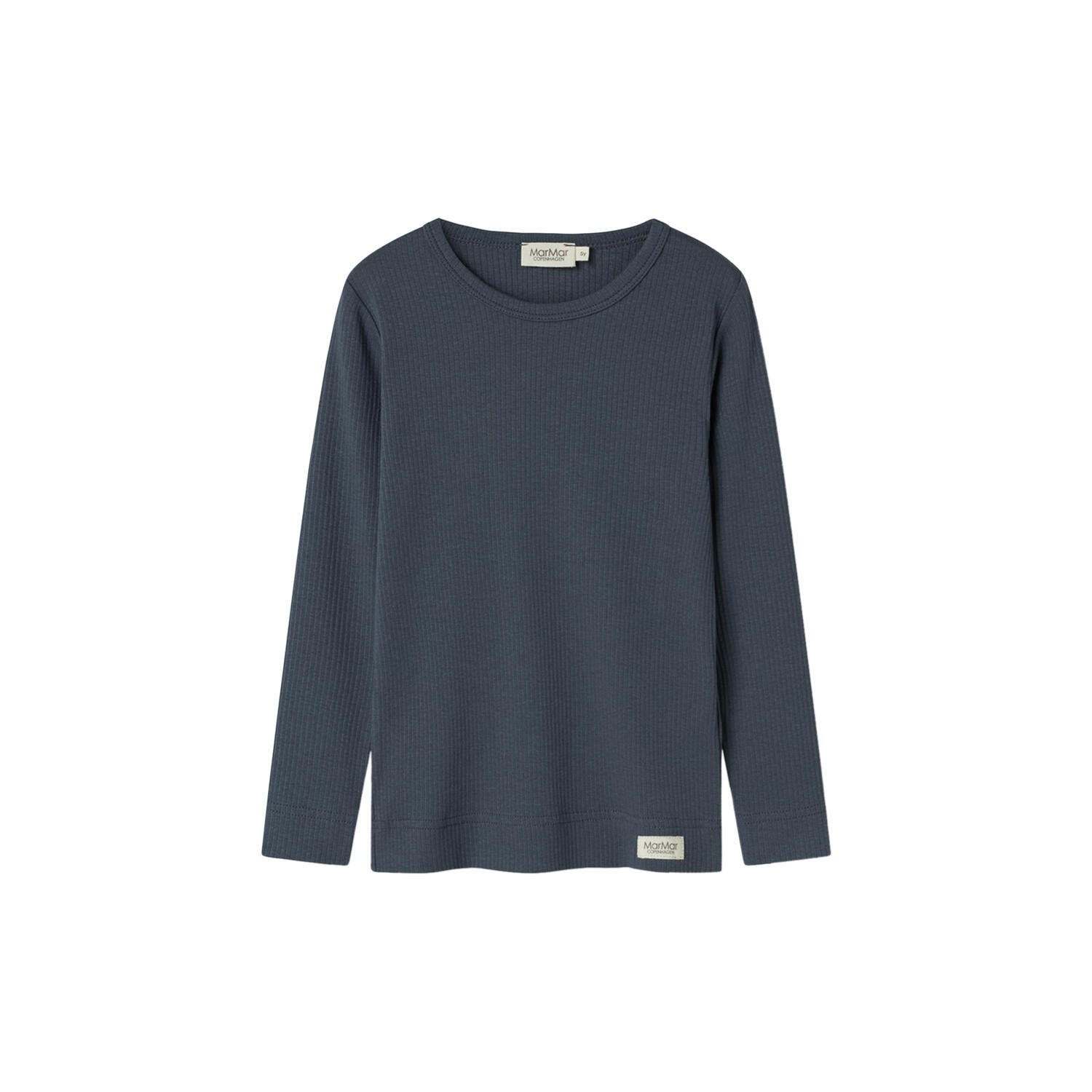 Plain Tee LS T-shirt, blue