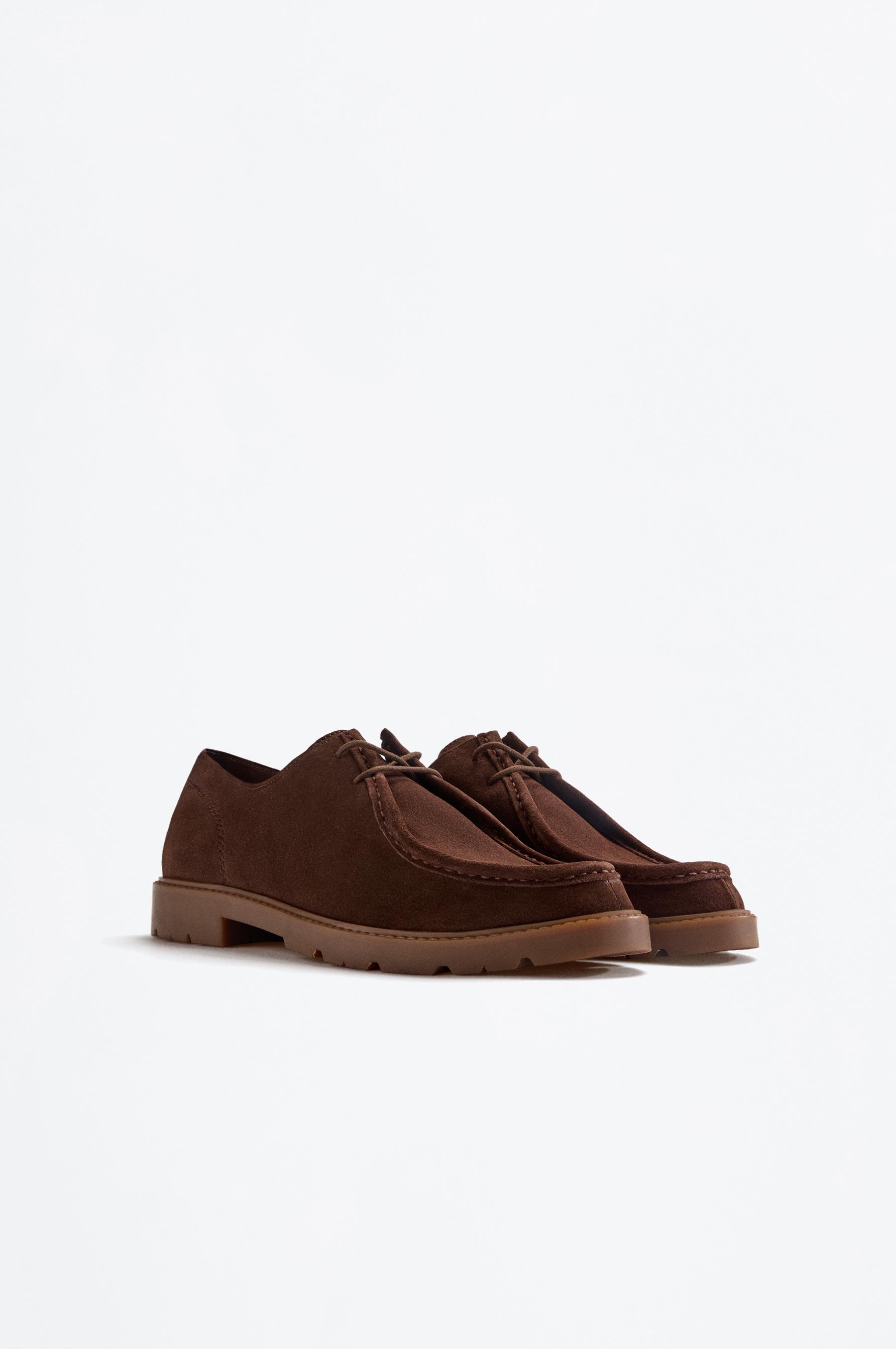 Zapato blucher piso track piel LEFTIES EDITION