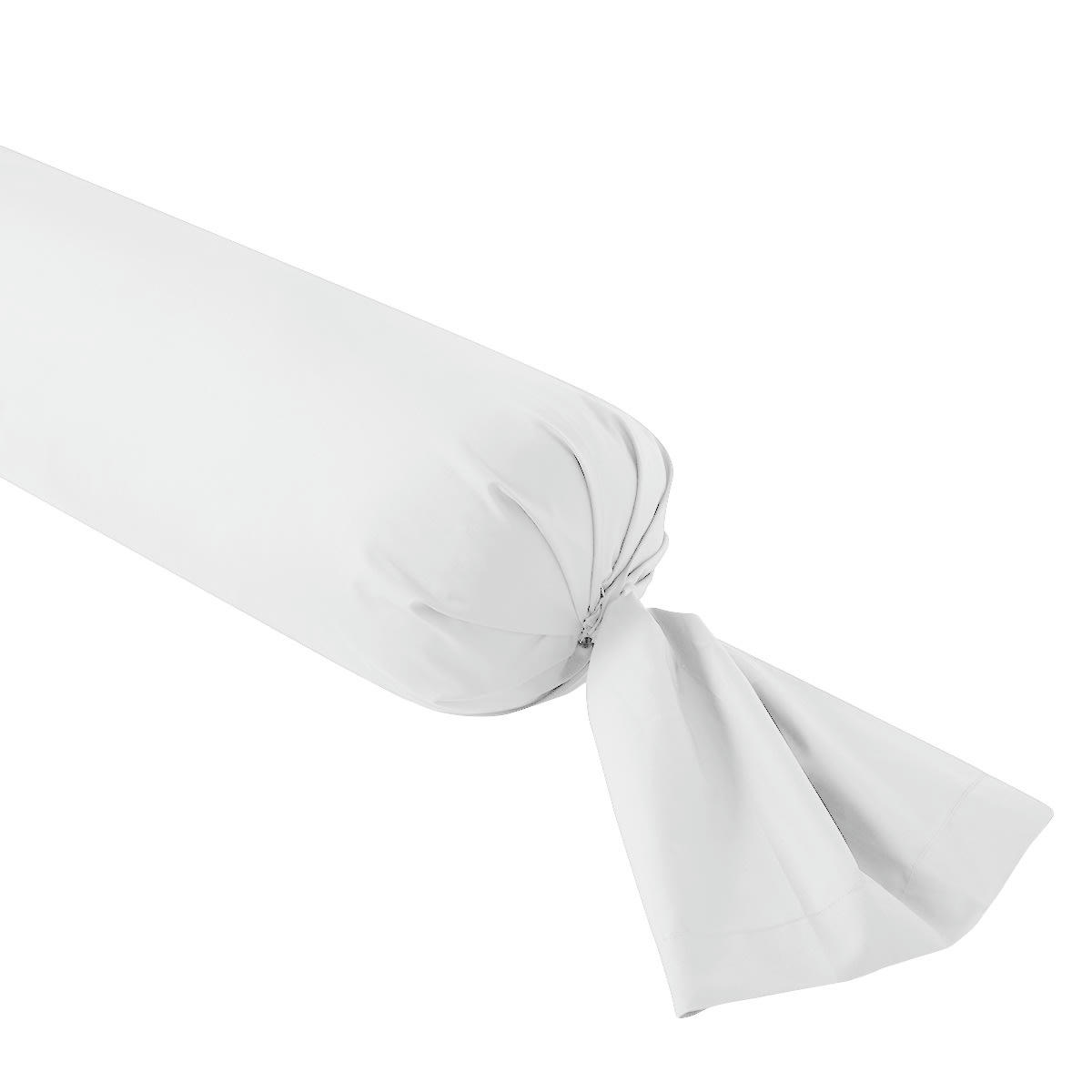 INFLUENCE - Taie de traversin   Percale Blanc 160 cm - DODO