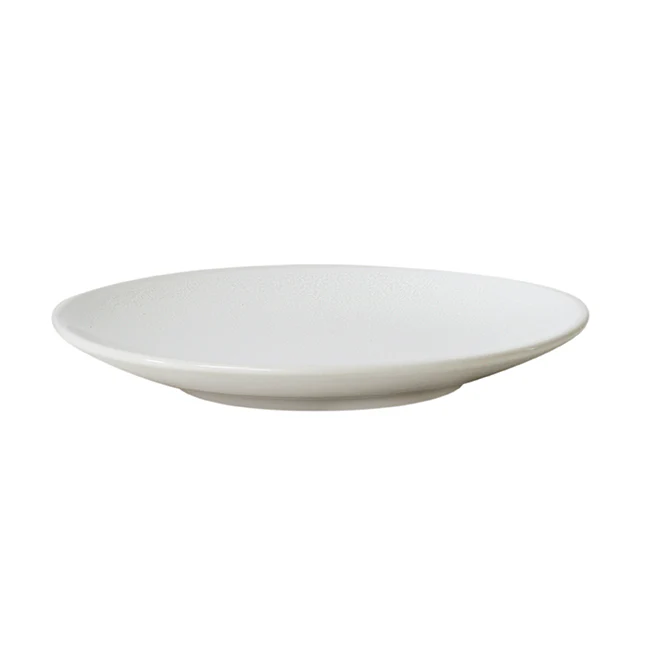 assiette plate neige