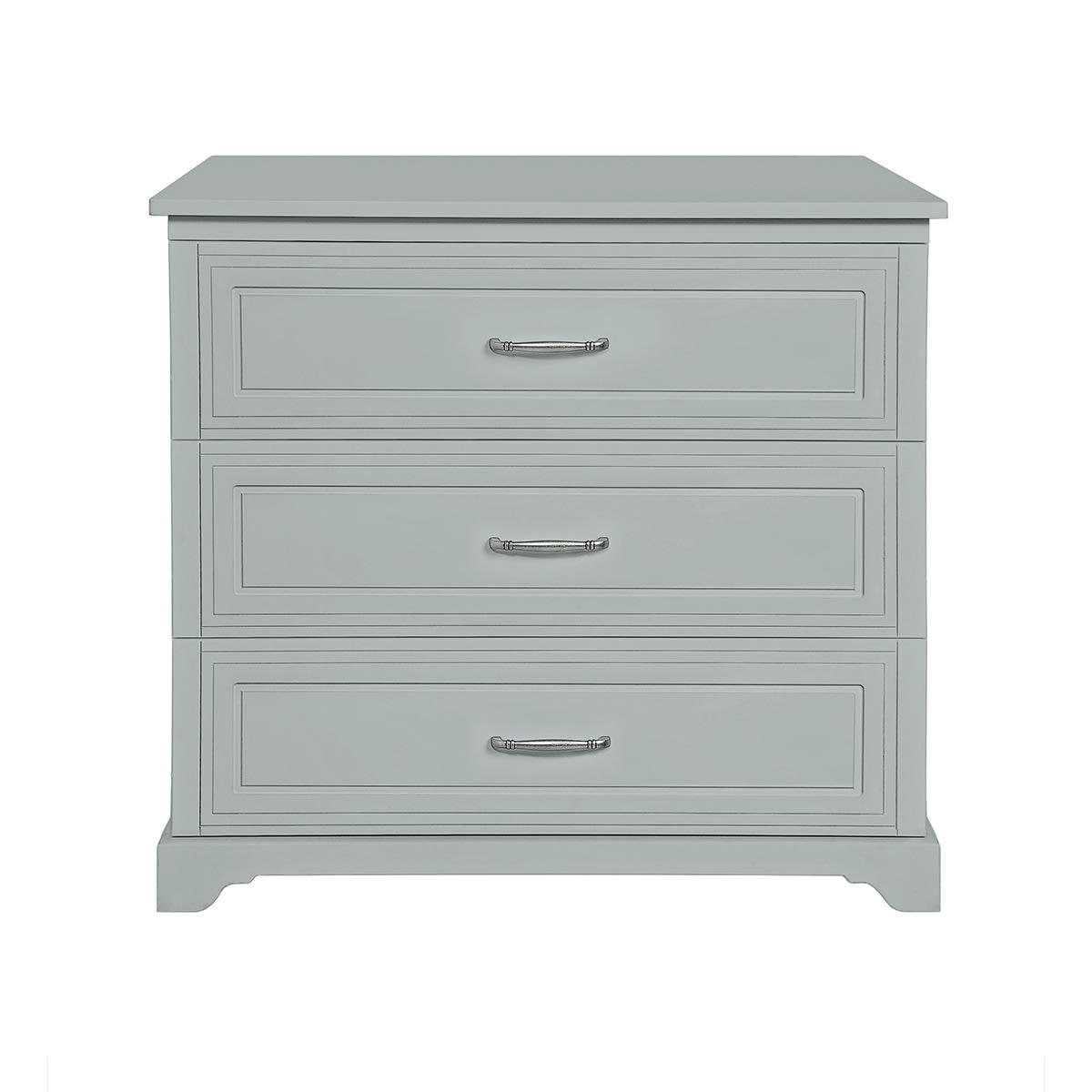 MELODY - Commode 3 tiroirs gris