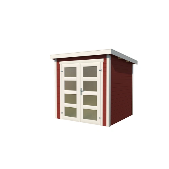 Gartenhaus »Zambezi 2«, Holz, BxHxT: 220 x 210,9 x 274,7 cm (Außenmaße inkl. Dachüberstand)