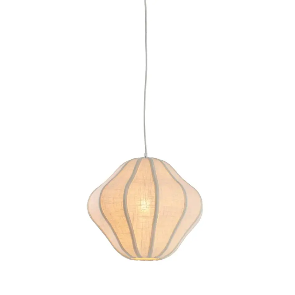 Hanglamp Sukau - Wit - &Oslash;38,5cm