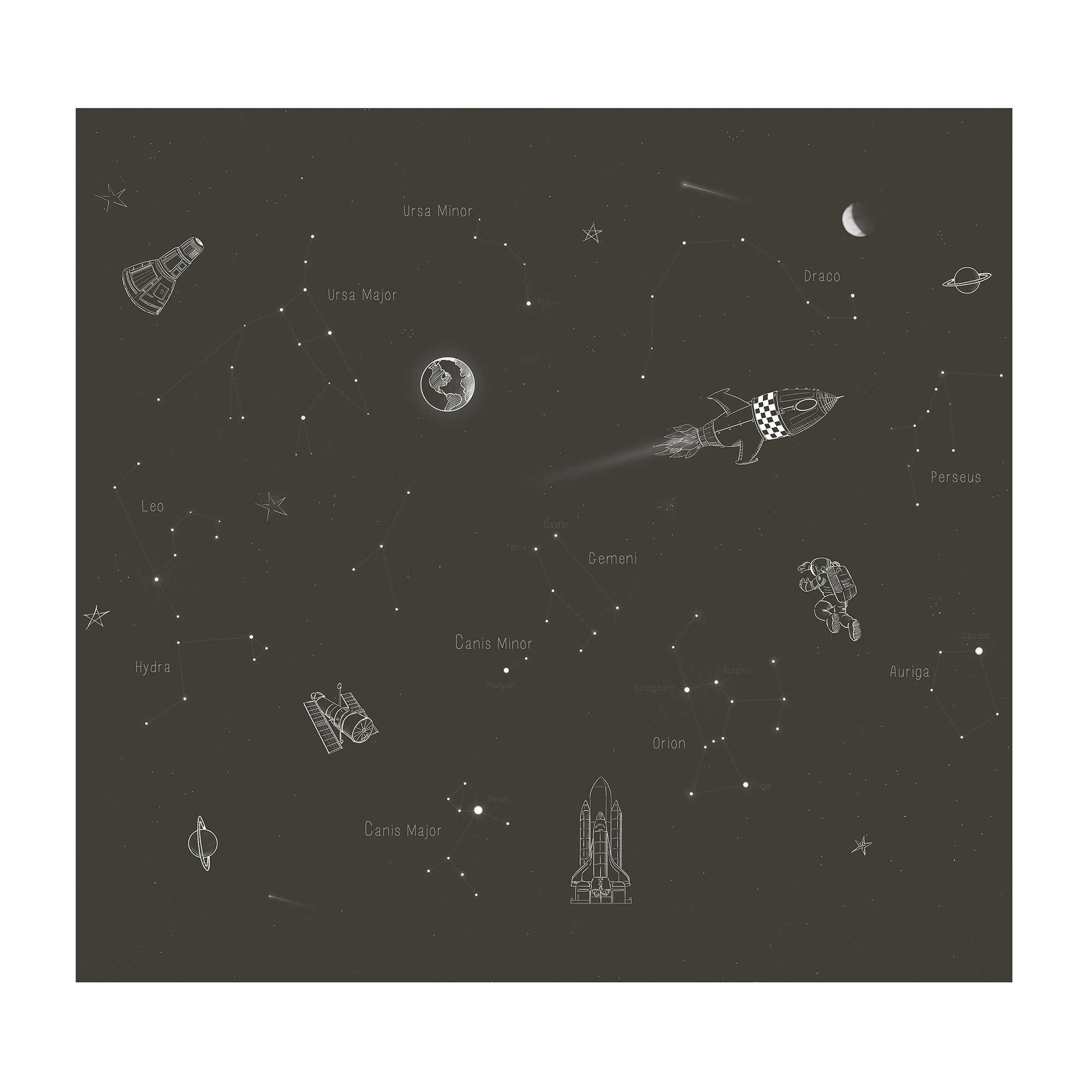 vtwonen Fotobehang - Space lava