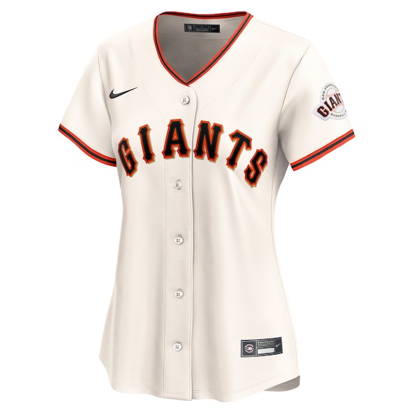 San Francisco Giants Nike Women's Home Limited Custom Jersey - Cream