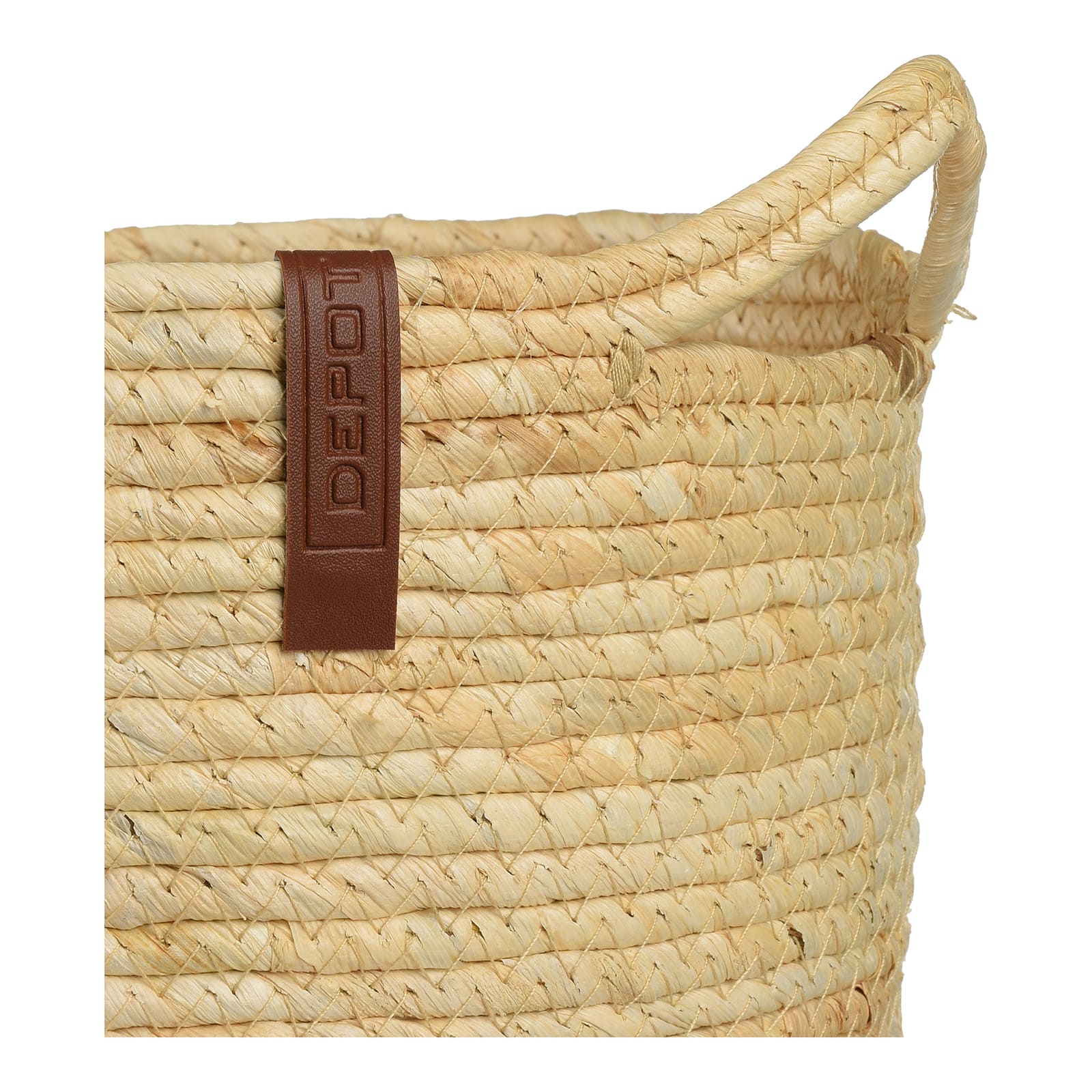 Aufbewahrungskorb Mila Beige, ⌀ 25 cm, H 230 mm