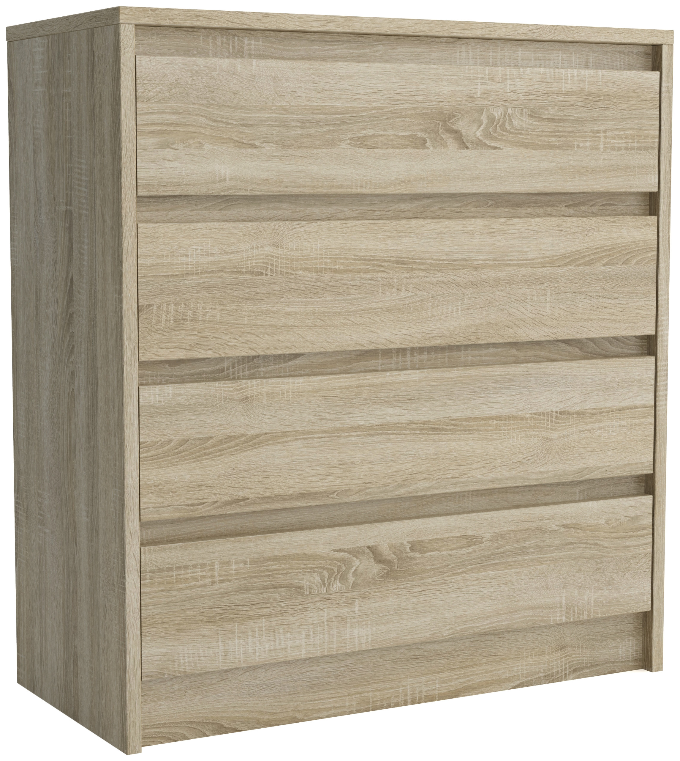 Komoda 75 cm z szufladami dąb sonoma ARTEGO
