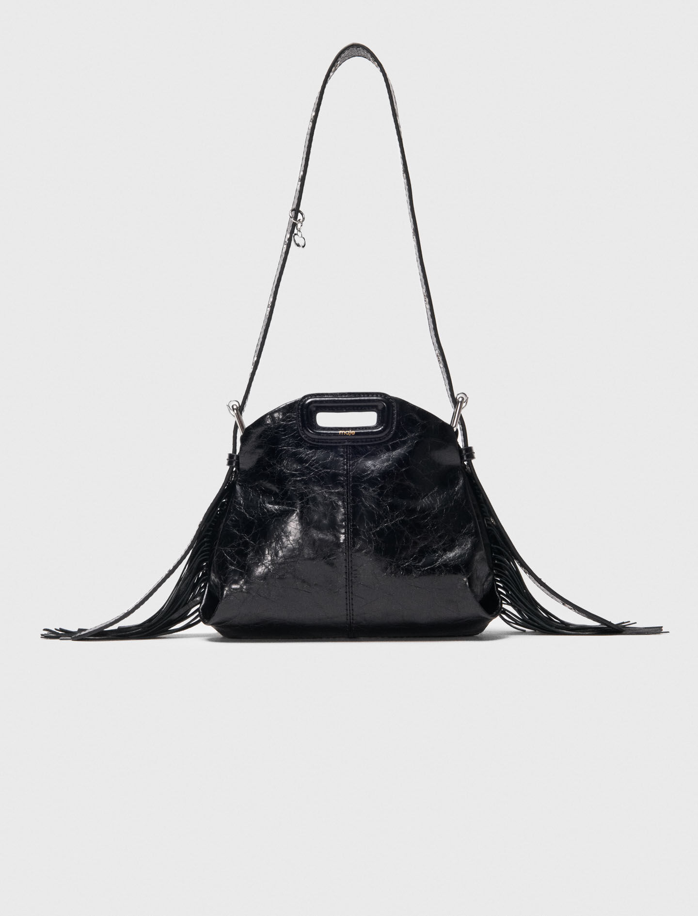 Sac Miss M mini en cuir craquelé