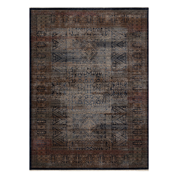 Dywan wełniany KESHAN Frędzle, Ramka orientalny 1251/53511 80x145 cm