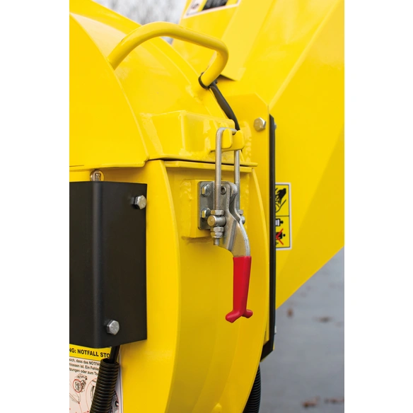 Häcksler, »HACK-150POWER«, LxBxH: 105x105x181 cm, 9000 W, gelb