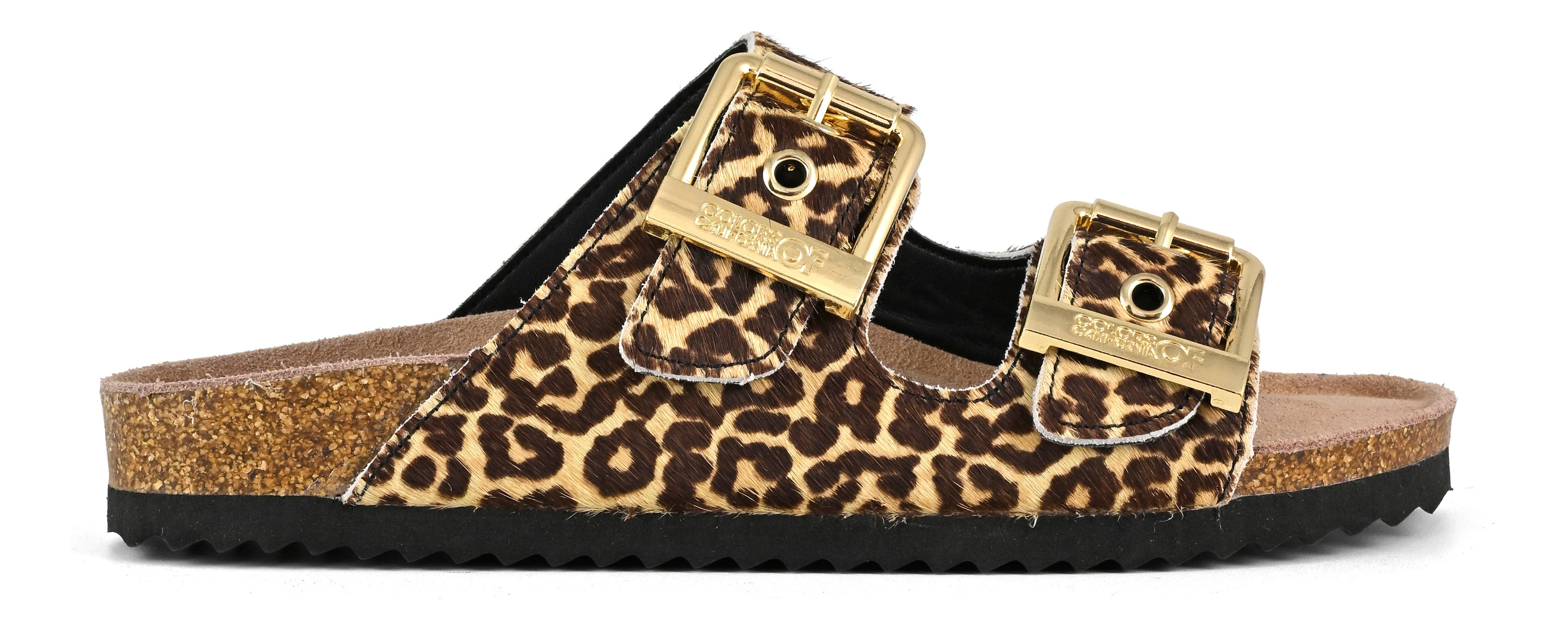 SANDALE MIT LEOPRINT