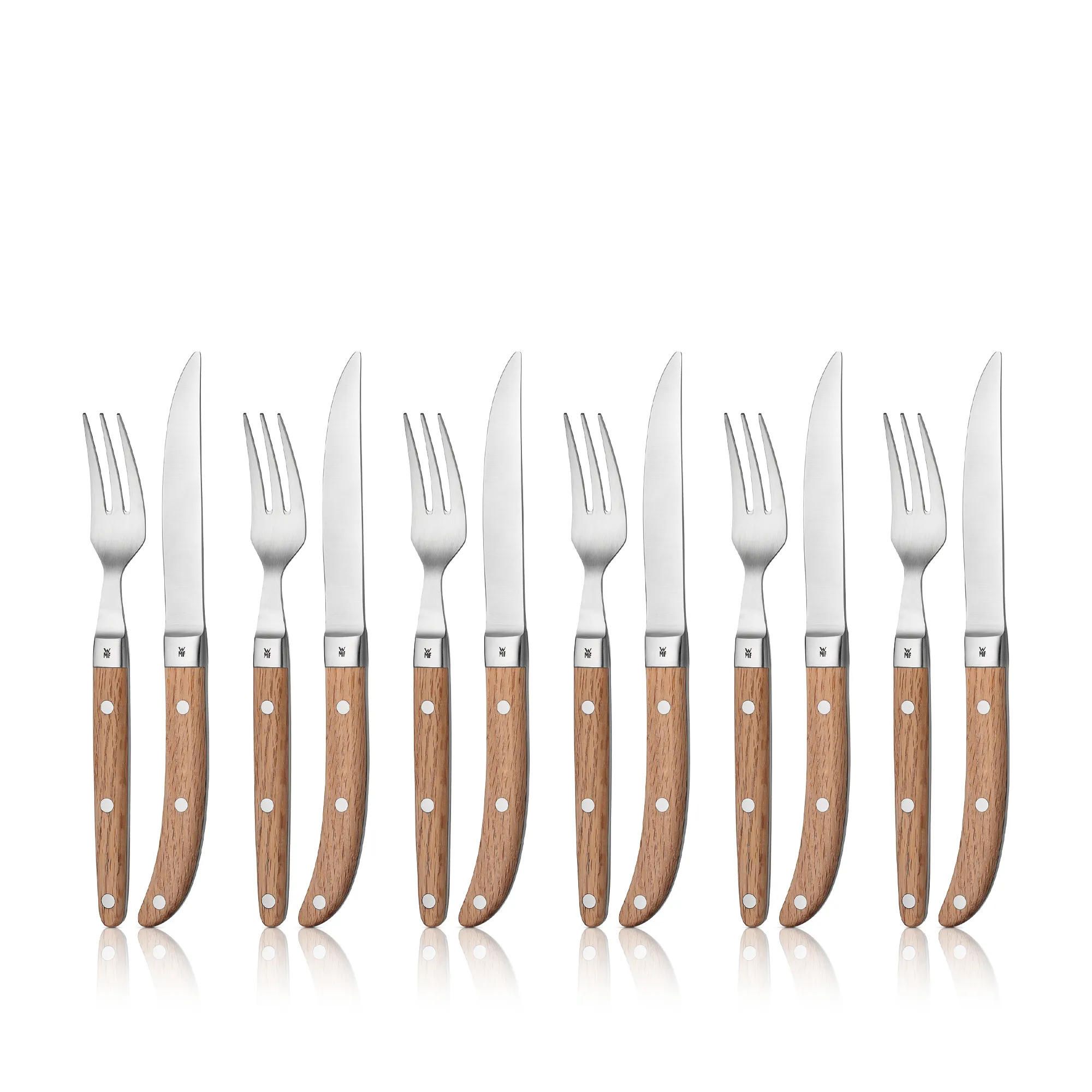 Ranch steak cutlery set, 12-piece